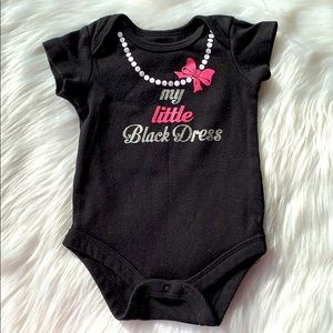 💓4 FOR $16💓 My Little Black Dress - Baby Girl